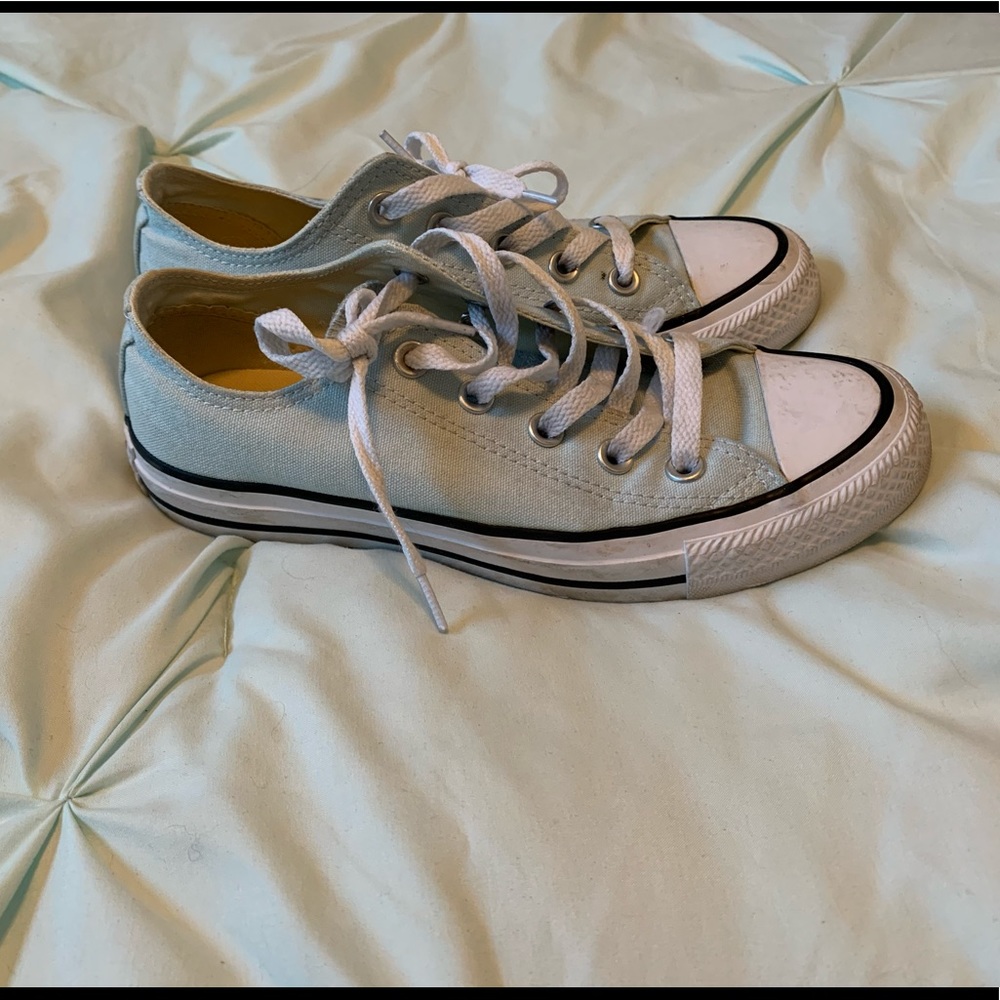 Light Blue Converse